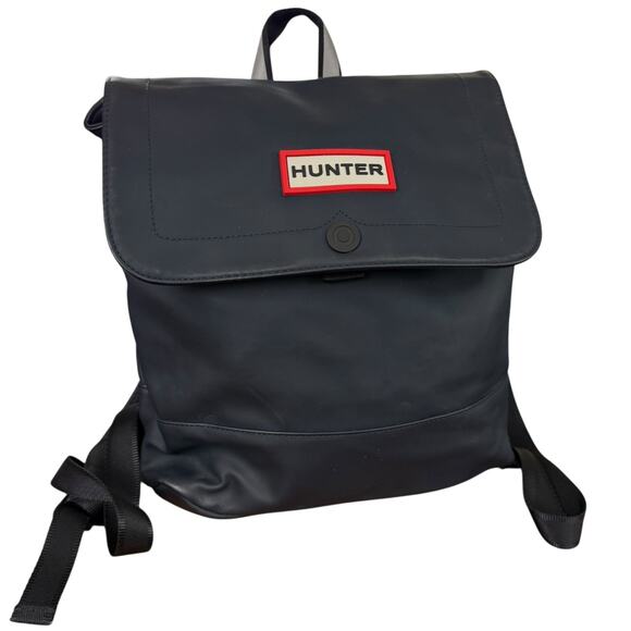Hunter Target Navy 20th Anniversary Collection Rubber Backpack School Travel - Picture 1 of 16